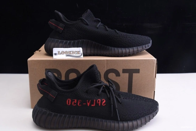 Yeezy Black V2 350 Adidas CP9652 Boost Red 1206